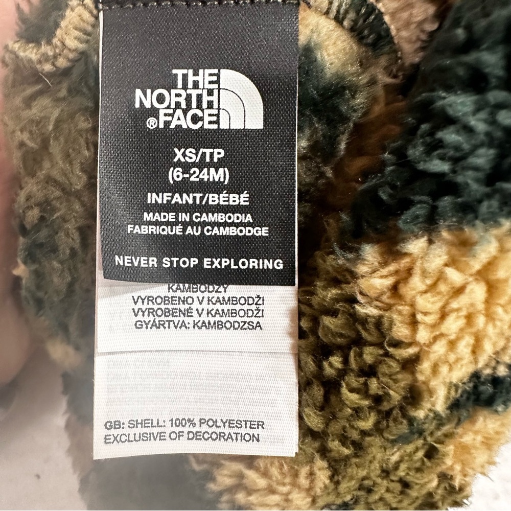 Baby Sherpa North Face Beanie Hat - Picture 11 of 13